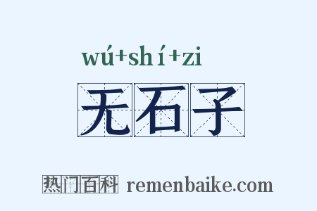 无石子是什么意思的图片
